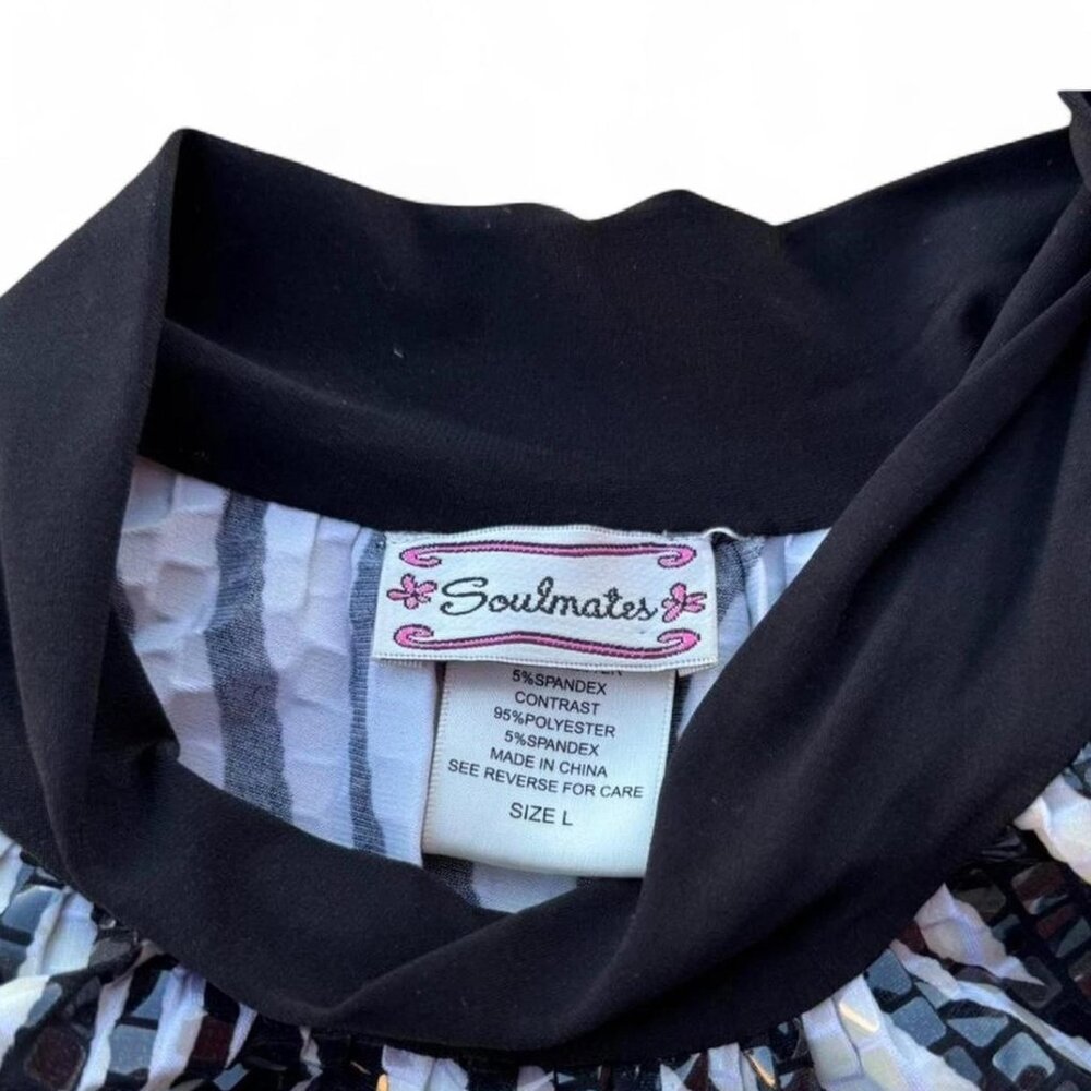 Zebra print sequin halter top in excellent condition from brand Soulmates - Picture 4 of 4